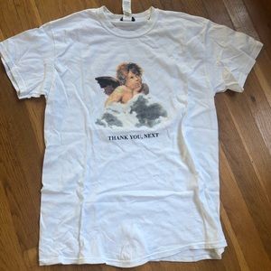 “Thank you, next” oversized graphic tee